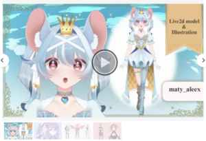 design and rig live2d model, 2d vtuber model, vtuber rigging, live2d rigging