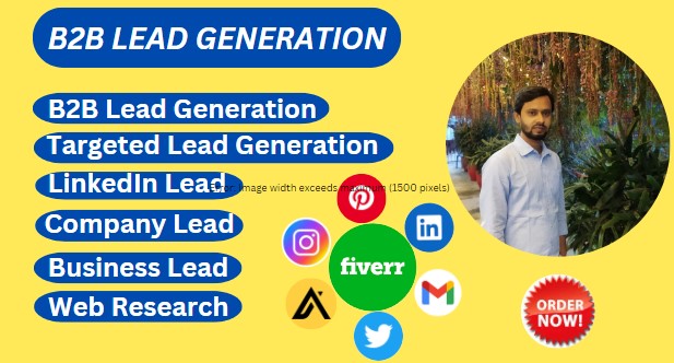 I will do b2b lead generation and building prospect email list