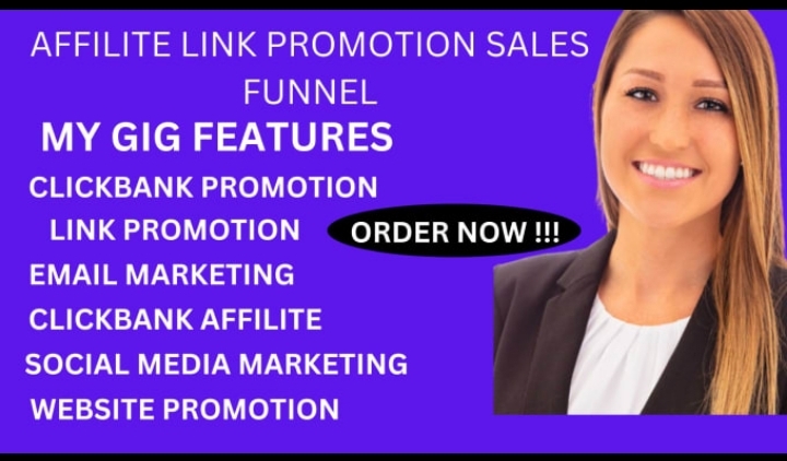 I will do affiliate marketing sales funnel pinterest affiliate marketing to boost sales