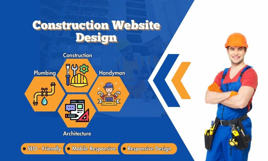 I will design architecture, handyman, plumbing, construction website with wordress