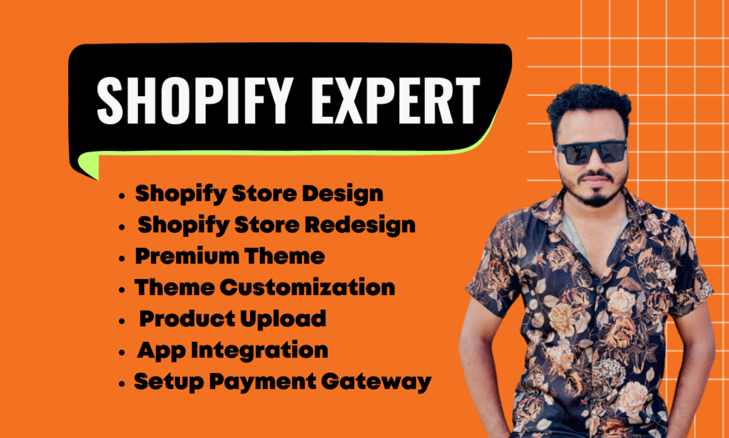 I will design and customize shopify store