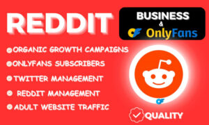 I will do reddit onlyfan link promotion and twitter marketing for website marketing