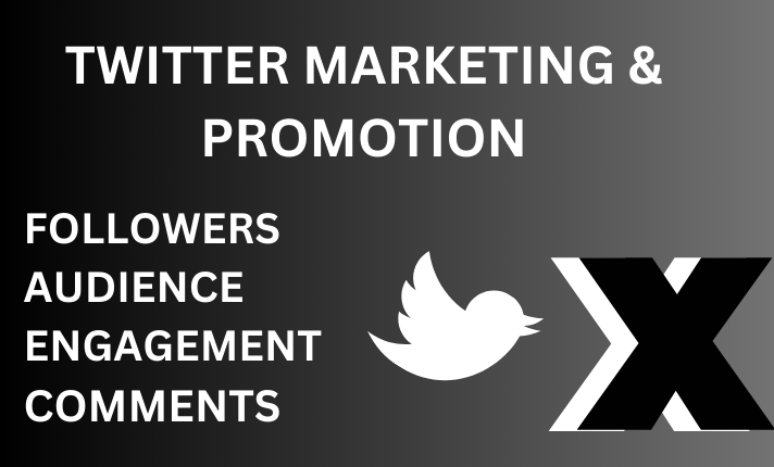 I will do twitter marketing and promotion for fast and organic growth