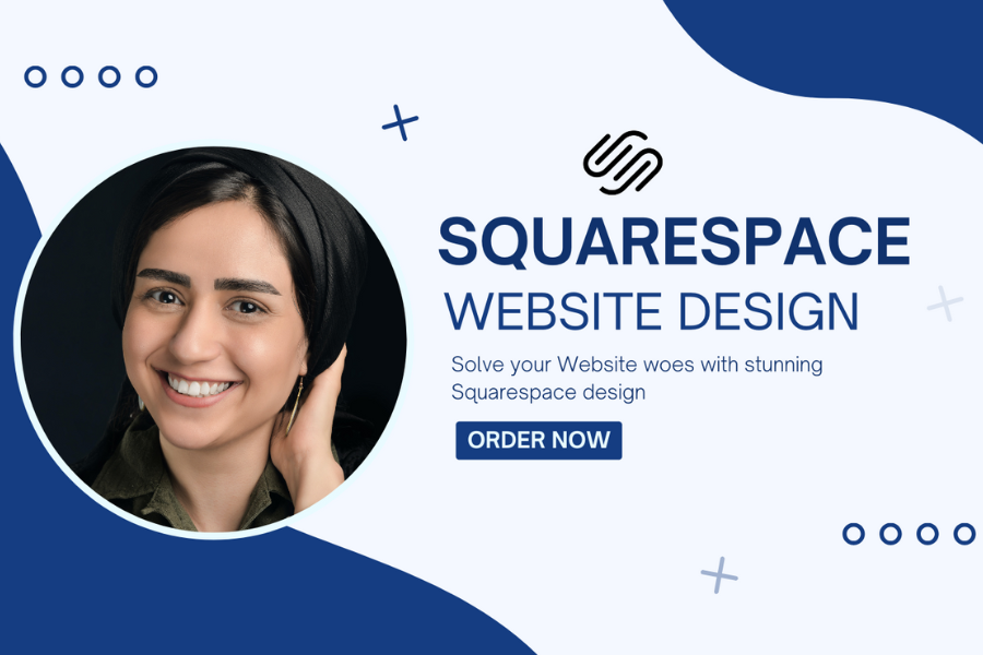 I will squarespace website design squarespace redesign squarespace landing page