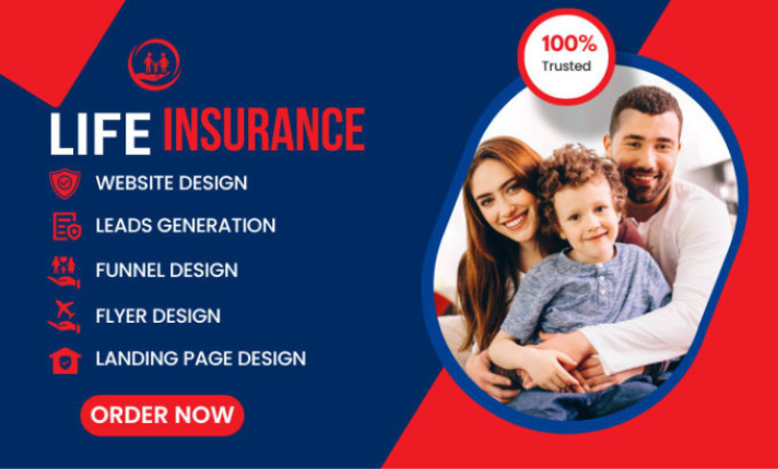 I will life insurance website life insurance leads insurance landing page insurance