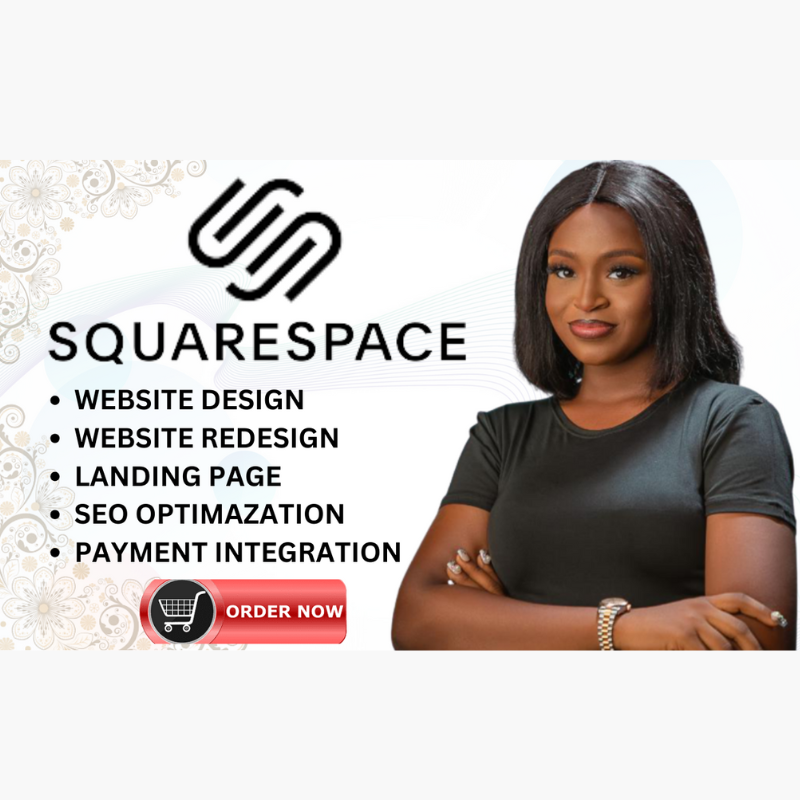 I will do responsive squarespace website design or squarespace redesign