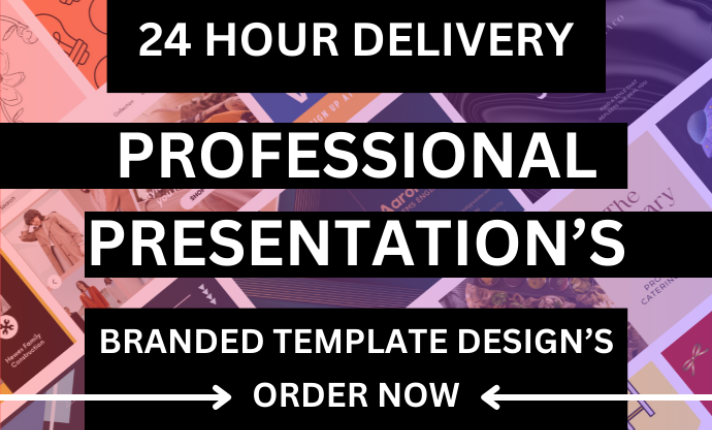 design PowerPoint presentation in 24 hours