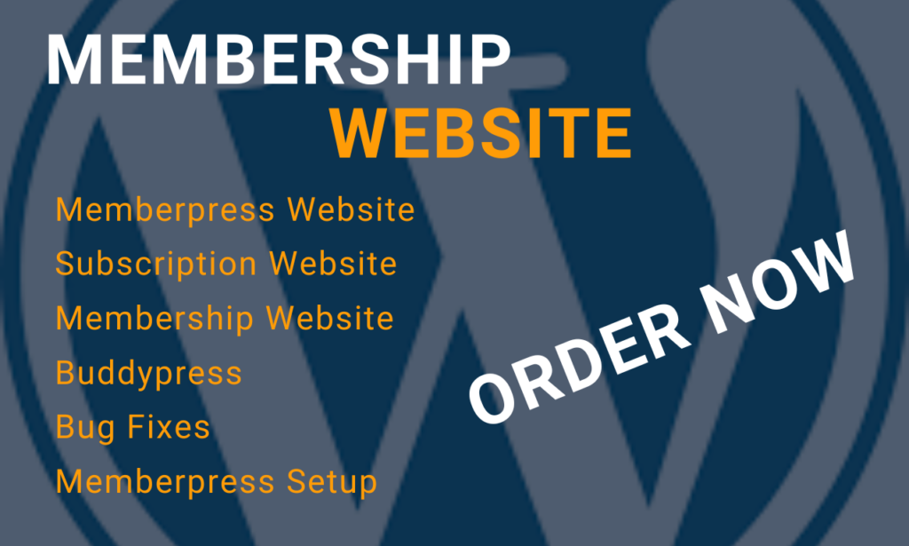 I will customize build create an expert modern membership website memberpress website