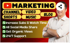 I will do youtube video promotion by worldwide