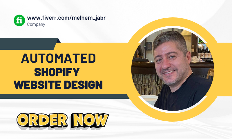 I will design a automated one or multiple product shopify store, shopify website