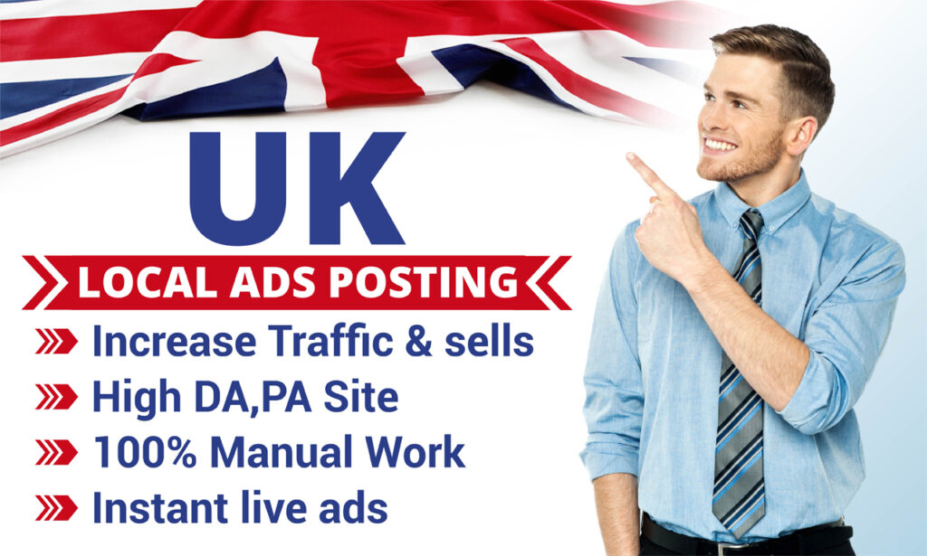 I will post your ads on local USA and UK top classified ad posting sites