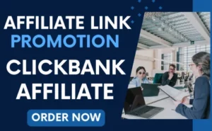 Affiliate link promotion