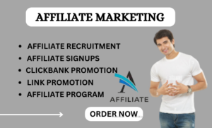 I will do affiliate recruitment, affiliate sign up to affiliate link program