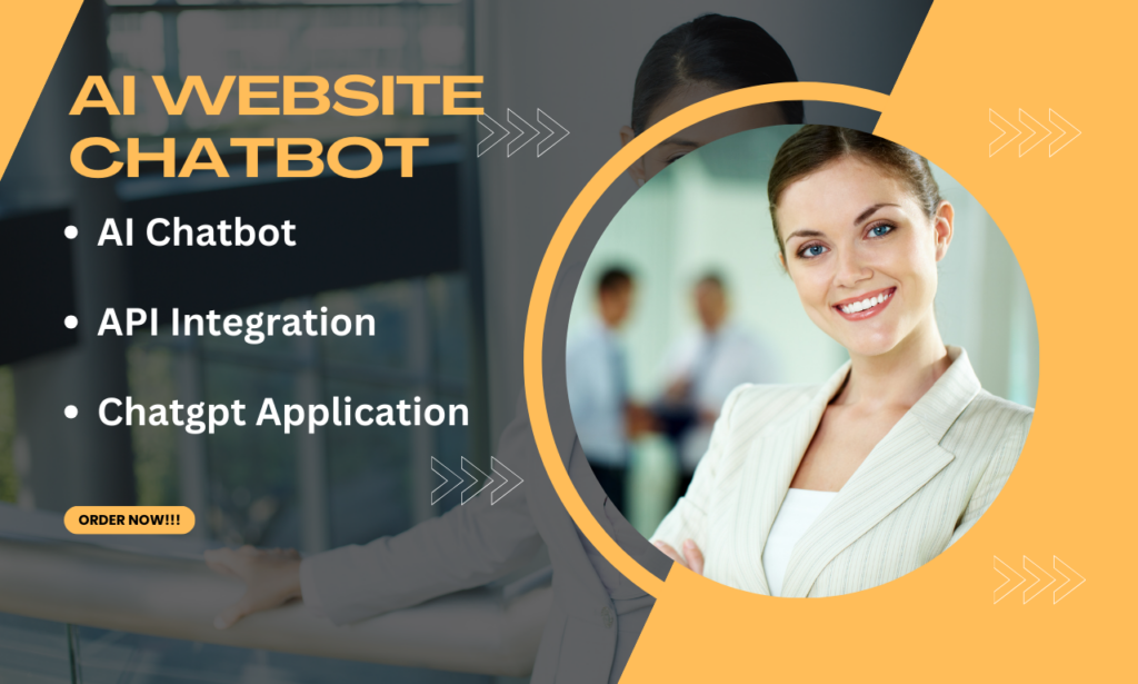 I will build ai website chatbot and integrate chatgpt openai API for your business