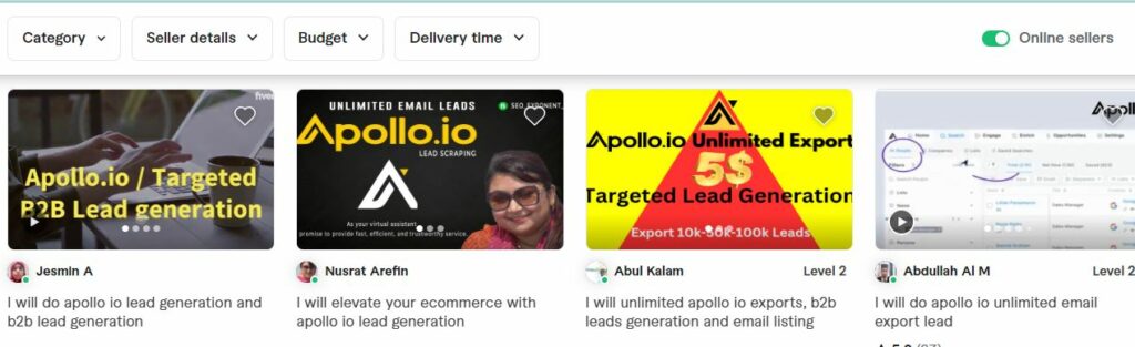 I will elevate your ecommerce with apollo io lead generation