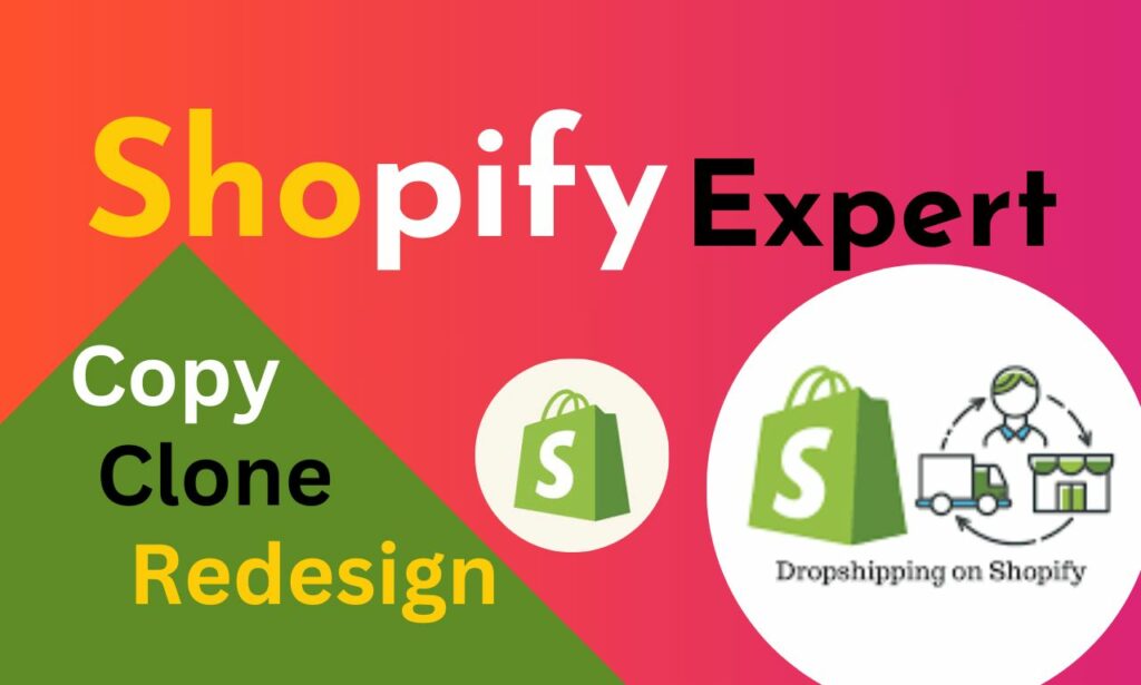 I will be your shopify expert to develop shopify store