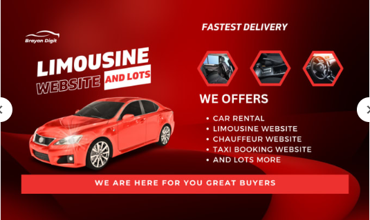 I will create chauffeur limousine taxi booking website with reservation system