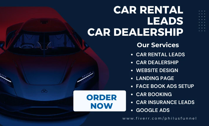 car rental leads car rental website car rental dealership car insurance leads
