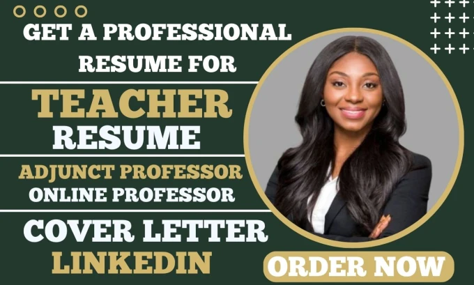write teacher, adjunct professor, lecturer, academic resume and cover letter