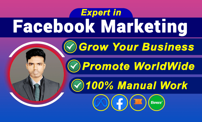 I will promote your Facebook business page organically in USA, UK