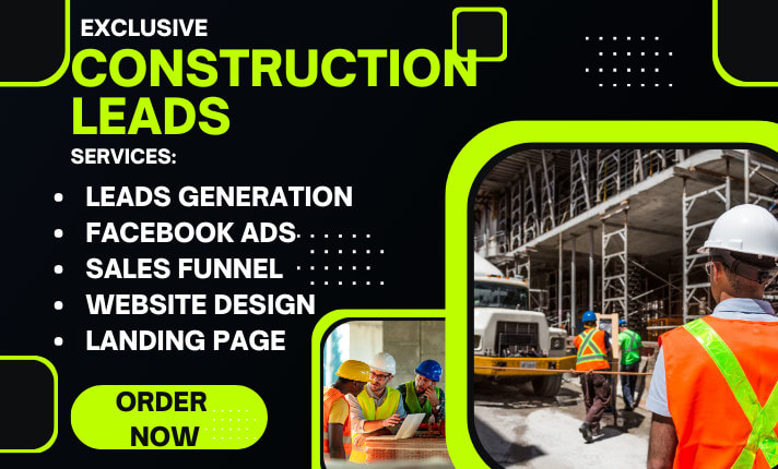 generate construction leads roofing leads handyman leads contractor leads