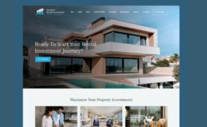 I will build property management website, airbnb short term rental website, appfolio