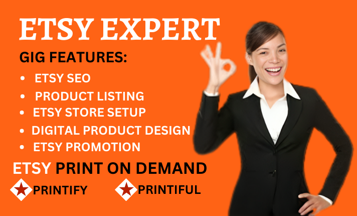 I will design etsy digital products for etsy digital product store and SEO listings