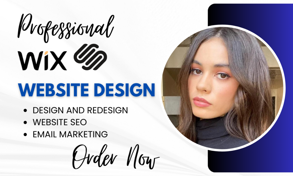 I will design or redesign responsive squarespace, wix website, godaddy, gohighlevel