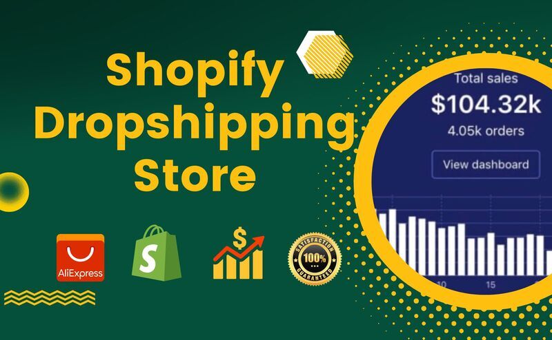 I will design profitable shopify dropshipping store or shopify website