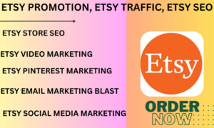 I will etsy email marketing etsy SEO etsy backlinking etsy social media marketing