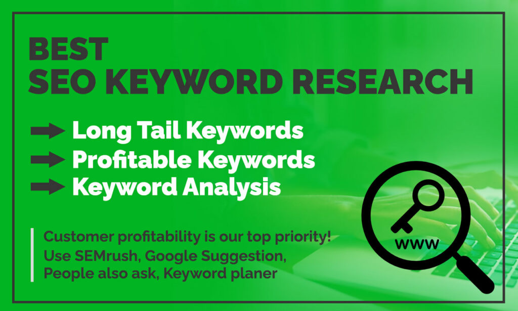 I will do profitable, long tail SEO keyword analysis