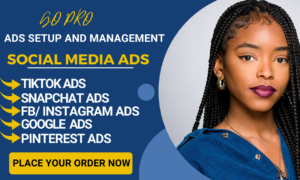 I will do product advertisments, tiktok video ads, snapchat, facebook and google ads