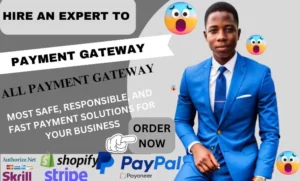 I will create a business accounts for stripe payoneer paypal 2checkout shopify payment