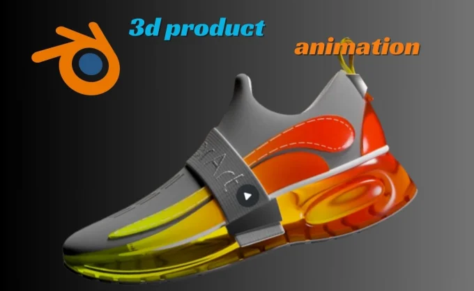 I will 3d product animation, photorealistic 3d product rendering, industrial animation
