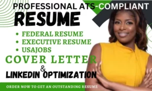 I will write federal resume usajobs, executive resume and resume writing