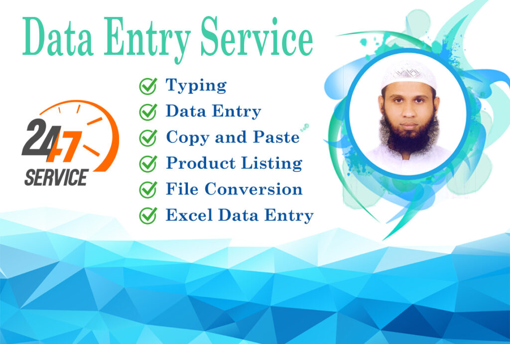 I will do excel data entry, data entry, PDF to excel data entry