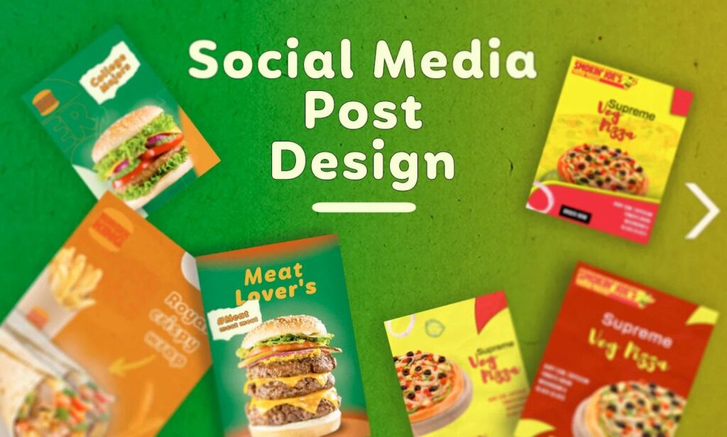 I will create 3 custom social media design graphics