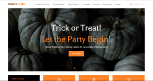 I will design halloween shopify store, black friday shopify store on shopify