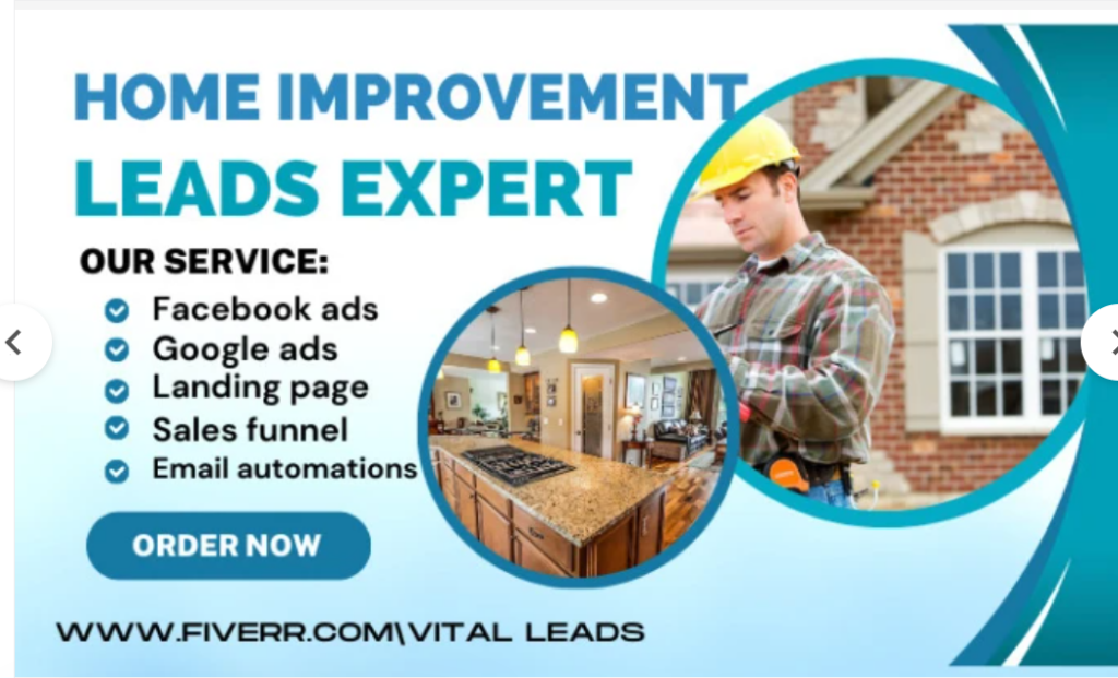 I will home improvement leads home remodeling leads home improvement lead funnel