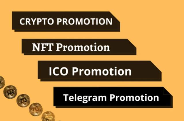 I will do crypto twitter nft ico token website telegram instagram promotion