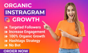 I will do fast instagram promotion for organic instagram growth and engagement