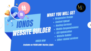 I will design wordpress website on hostinger, bluehost, godaddy, ionos