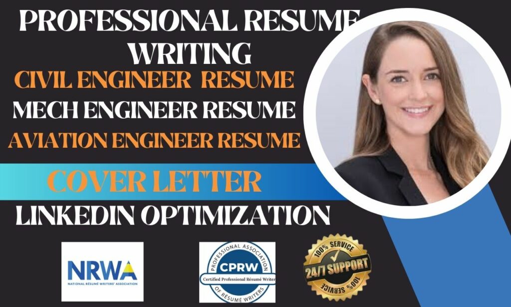 I will write professional construction resume, architecture resume, project engineer resume, consultant resume , engineering resume and cover
