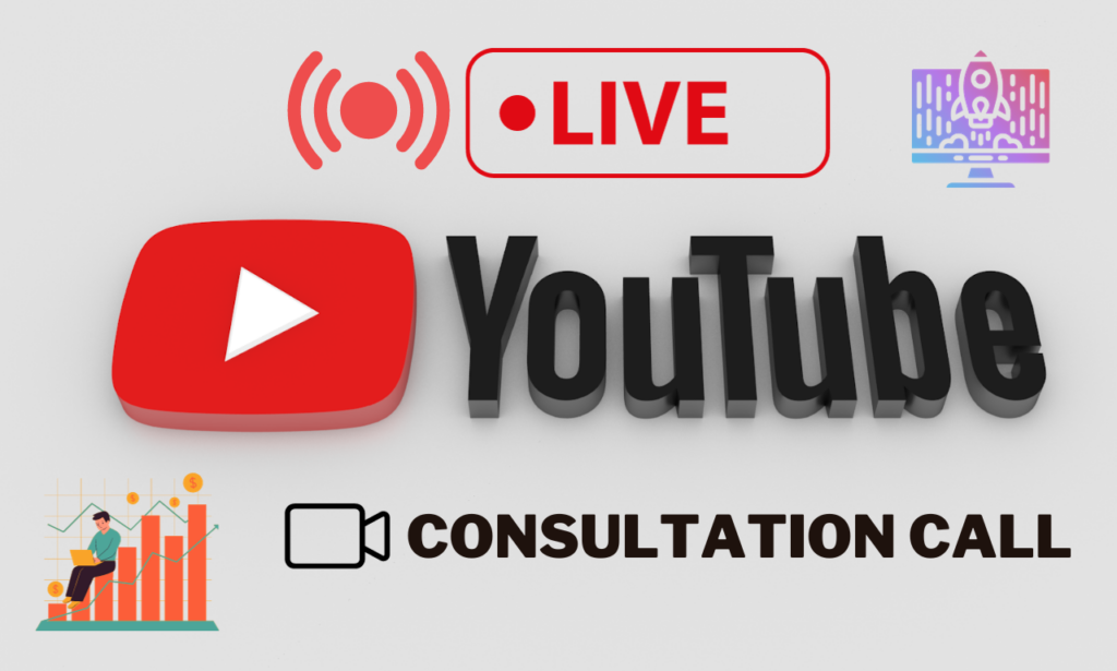 I will do video call consultation on how to grow on youtube
