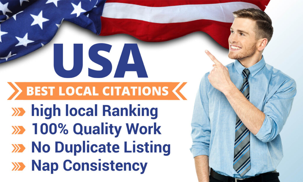 I will do top USA local citations for local SEO
