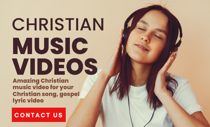 I will do christian music video editing gospel lyric video edit for your christian song