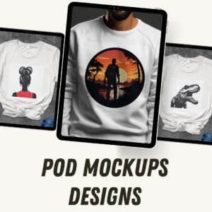 I will craft highly impactful pod mockups