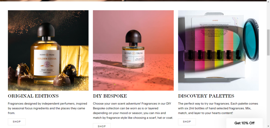 design highly profitable perfume shopify store cosmetic website beauty store