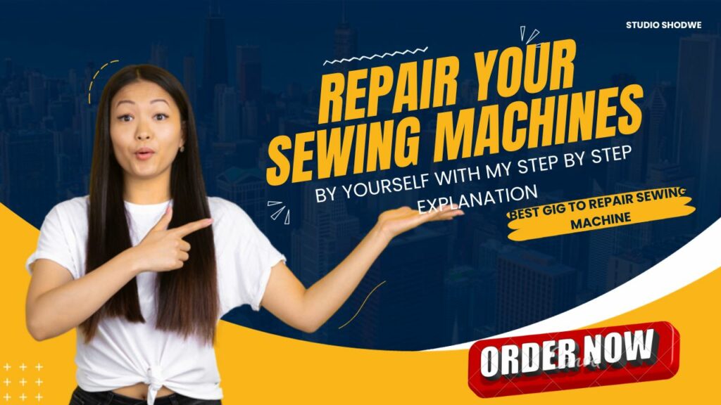 I will teach you how to fix and correct your sewing machines fault