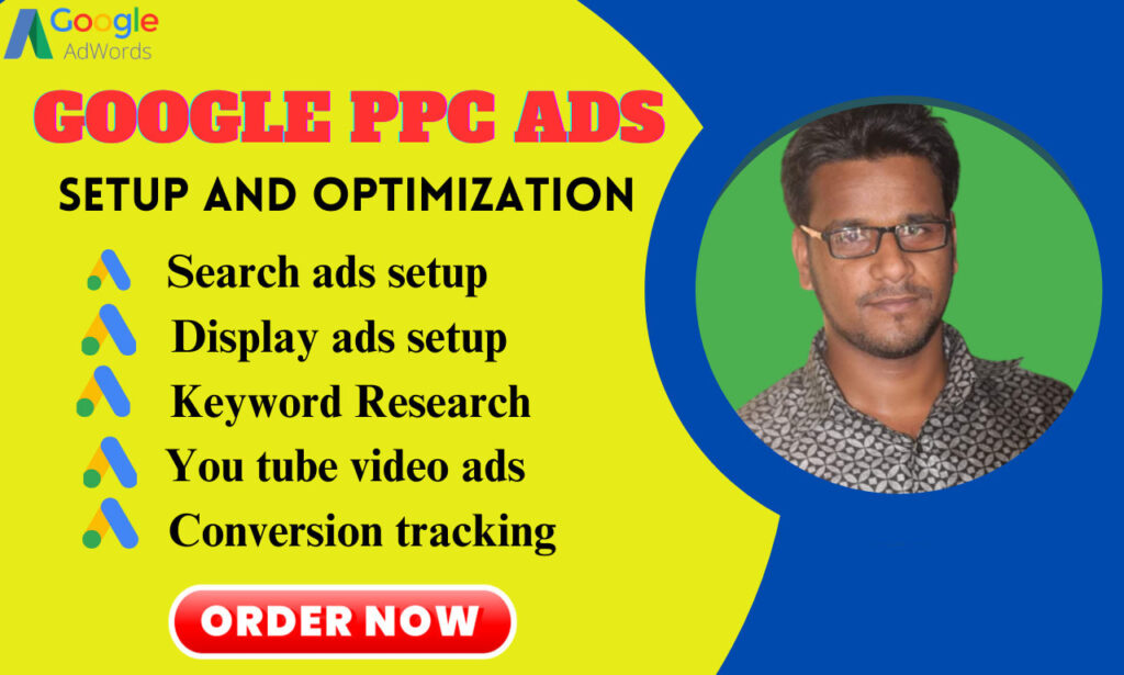 I will setup google PPC ads campaign and PPC optimization